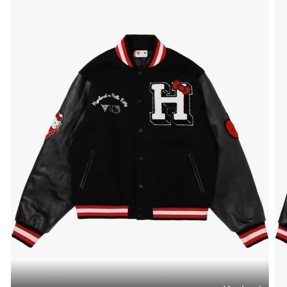 Hello Kitty Highland varsity jacket